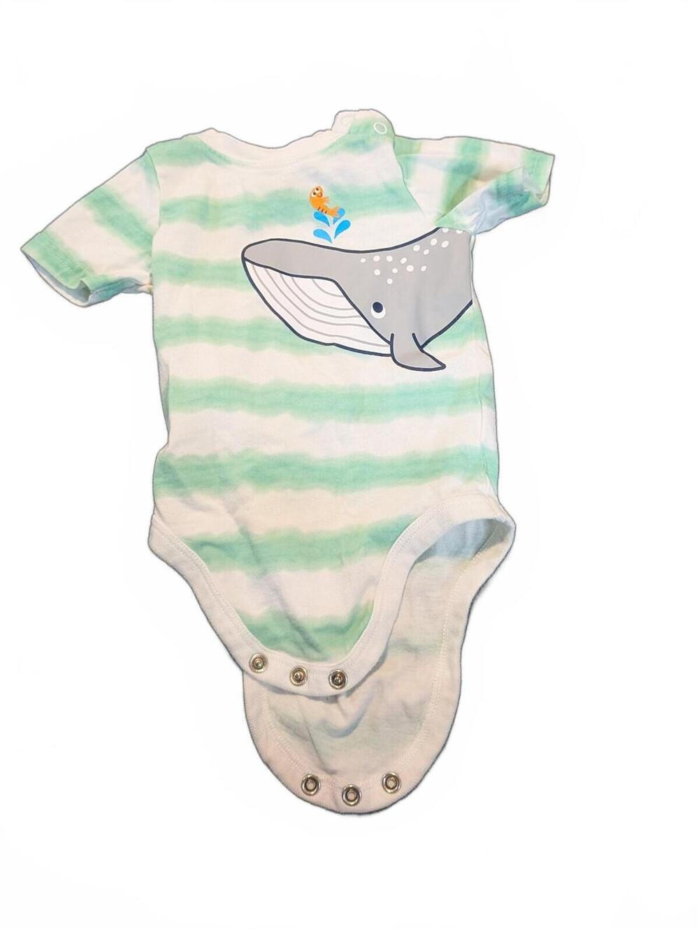 Garanimals Baby Boys' Whale Print Bodysuit 6M